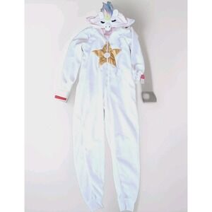 Womens Pajamas Unicorn PJ's Fantasy Costume XS-S New Rainbow Cosplay 1 Piece
